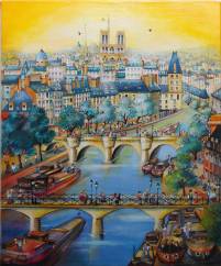 Francia CHARLOTTE LACHAPELLE - Sur la Seine